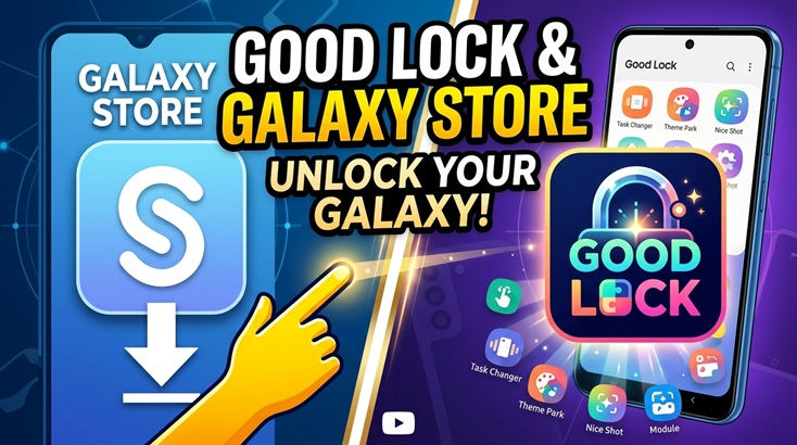 ¿Por qué Good Lock no aparece en Galaxy Store