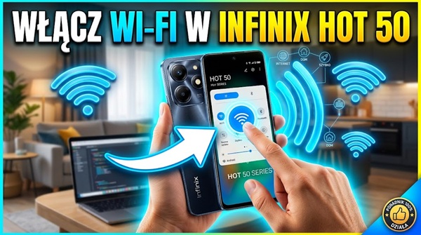 Wyłącz i włącz Wi-Fi w Infinix Hot 50