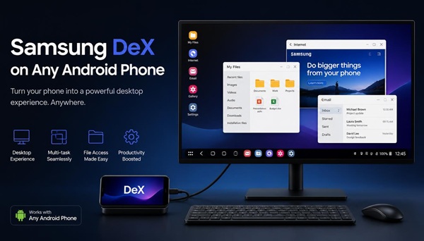 How to Install Samsung DeX on Any Android Phone Using Flex