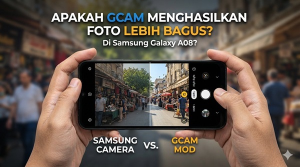 Apakah GCam Menghasilkan Foto Lebih Bagus di Samsung A08?