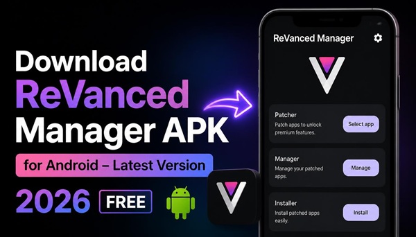 Download ReVanced Manager APK for Android 