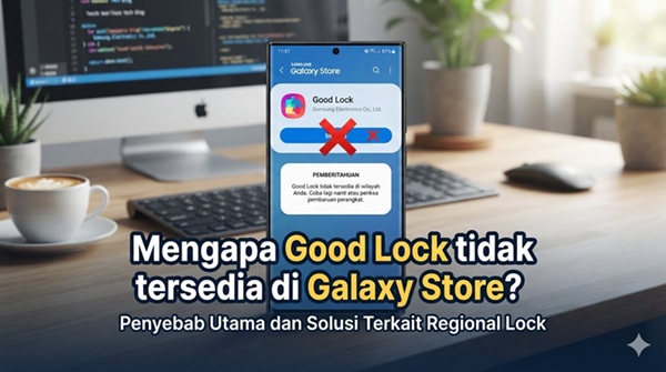 Mengapa Good Lock tidak tersedia di Galaxy Store