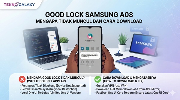 Good Lock Samsung A08: Mengapa Tidak Muncul dan Cara Download